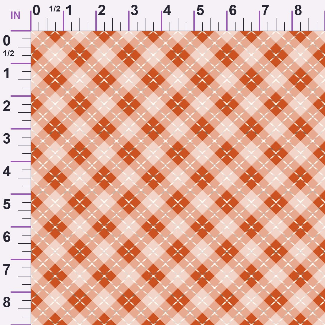 Harvest Tartan Pattern 5 Minky Fabric