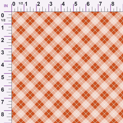 Harvest Tartan Pattern 5 Minky Fabric