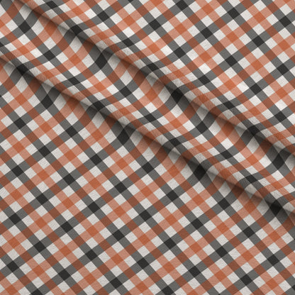 Harvest Tartan Pattern 9 Minky Fabric