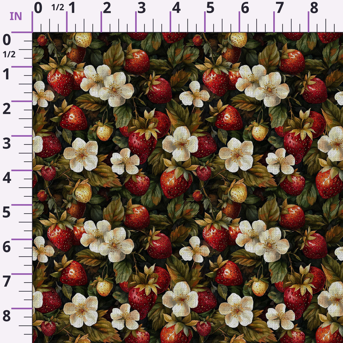 Hearthside Berry Garden Pattern 20 Minky Fabric
