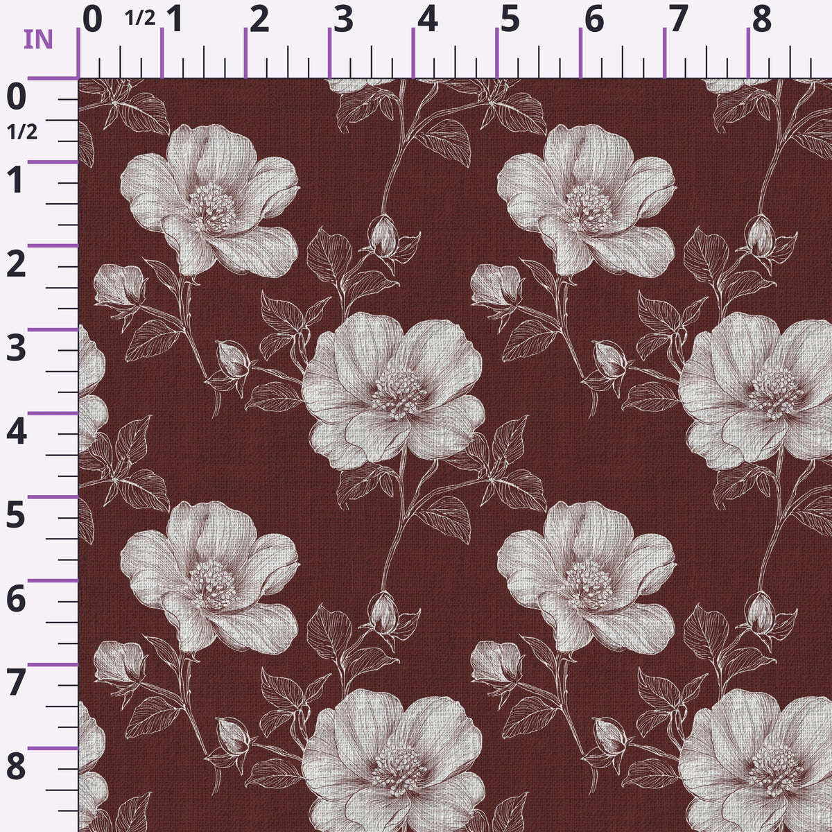 Hearthside Berry Garden Pattern 4 Minky Fabric