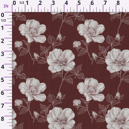 Hearthside Berry Garden Pattern 4 Minky Fabric