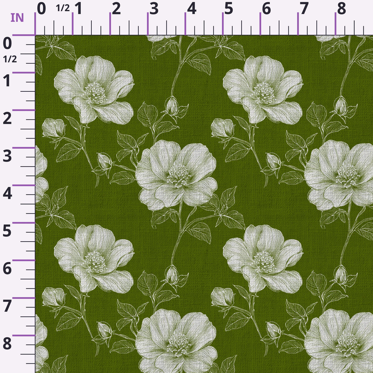 Hearthside Berry Garden Pattern 5 Minky Fabric
