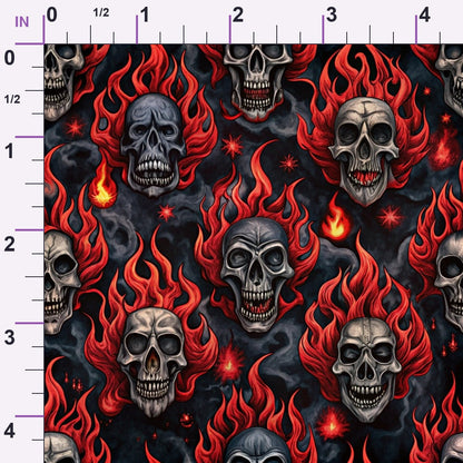 Heavy Metal Pattern 1 Minky Fabric