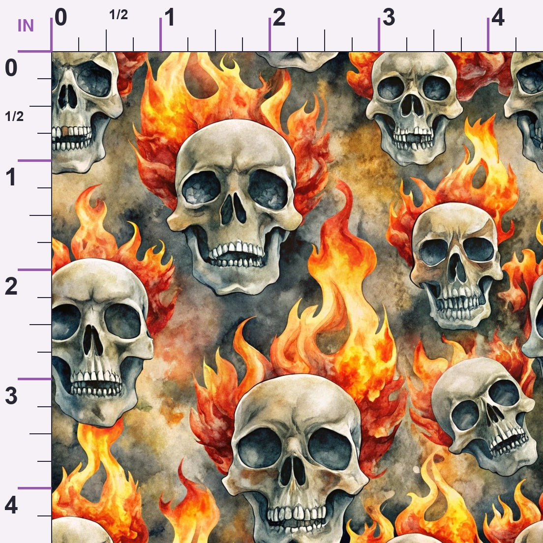 Heavy Metal Pattern 31 Minky Fabric
