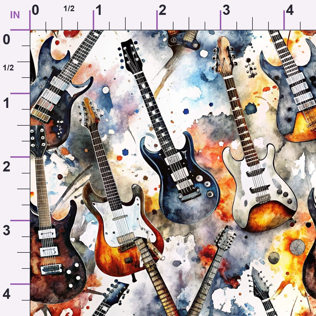 Heavy Metal Pattern 32 Minky Fabric
