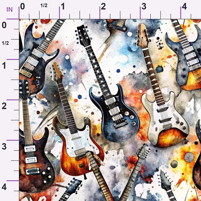 Heavy Metal Pattern 32 Minky Fabric
