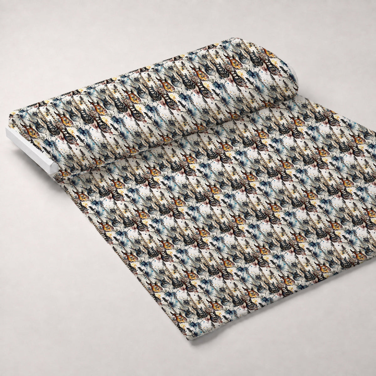 Heavy Metal Pattern 33 Minky Fabric