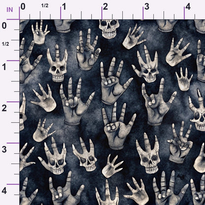 Heavy Metal Pattern 4 Minky Fabric