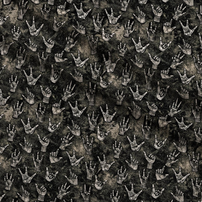 Heavy Metal Pattern 5 Minky Fabric
