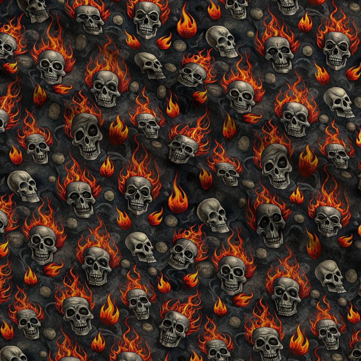 Heavy Metal Pattern 9 Minky Fabric