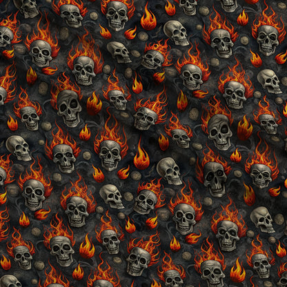 Heavy Metal Pattern 9 Minky Fabric