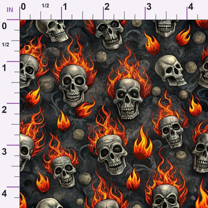 Heavy Metal Pattern 9 Minky Fabric