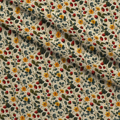 Heirloom Berry Patch Pattern 3 Minky Fabric
