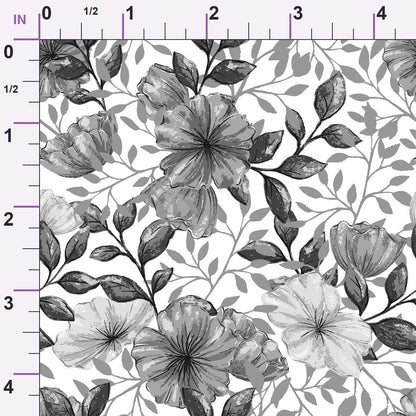 Heirloom Blooms Pattern 1 Minky Fabric