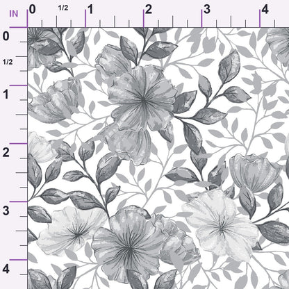 Heirloom Blooms Pattern 2 Minky Fabric