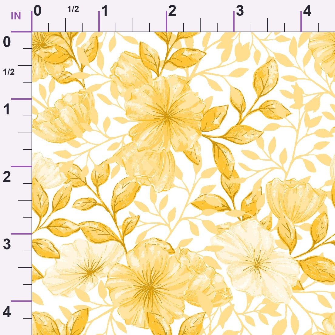 Heirloom Blooms Pattern 20 Minky Fabric
