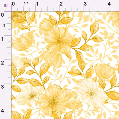 Heirloom Blooms Pattern 20 Minky Fabric