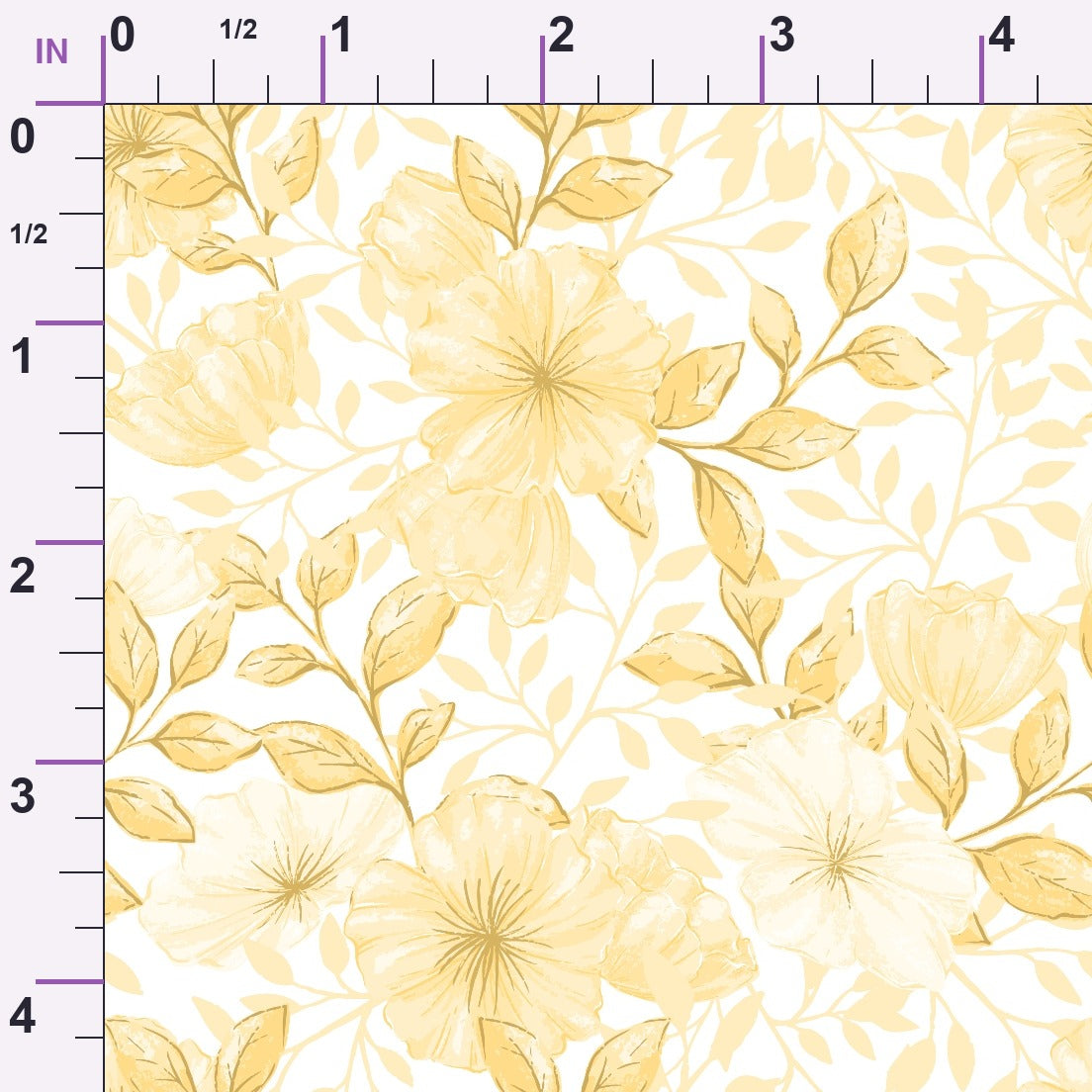 Heirloom Blooms Pattern 21 Minky Fabric