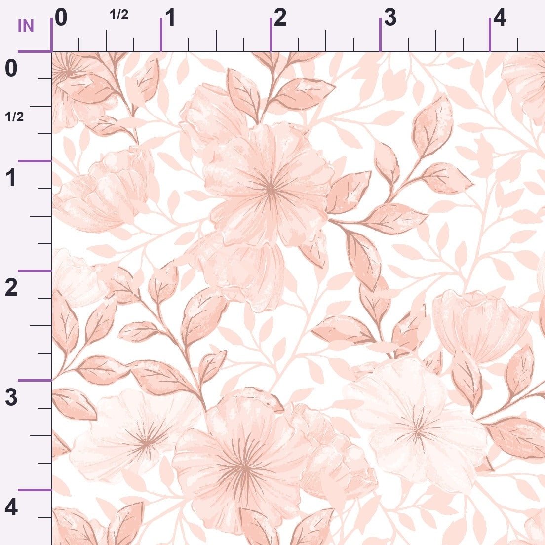 Heirloom Blooms Pattern 31 Minky Fabric