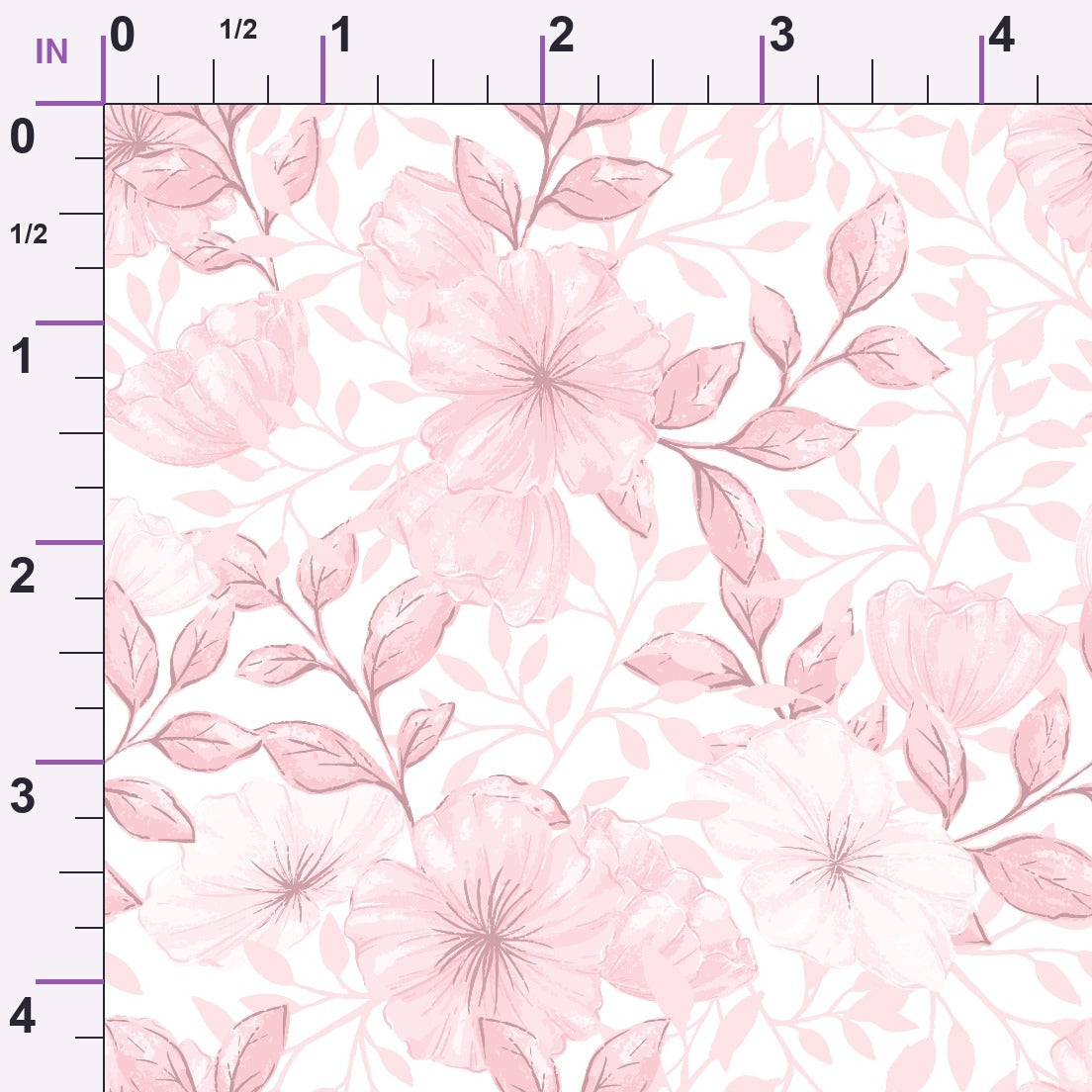 Heirloom Blooms Pattern 32 Minky Fabric