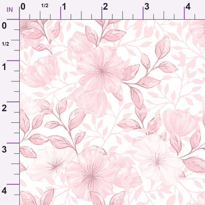 Heirloom Blooms Pattern 32 Minky Fabric