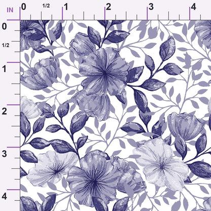 Heirloom Blooms Pattern 53 Minky Fabric