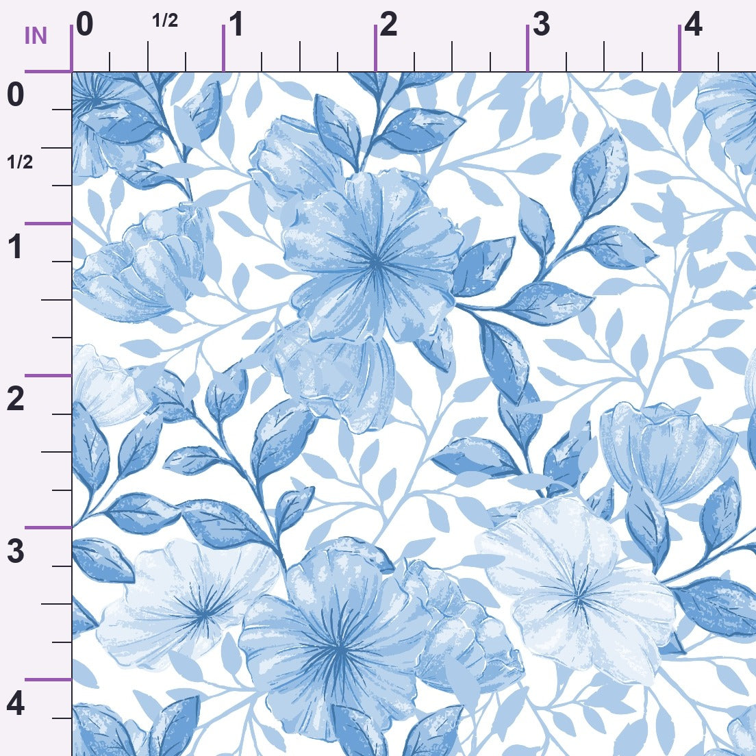 Heirloom Blooms Pattern 57 Minky Fabric