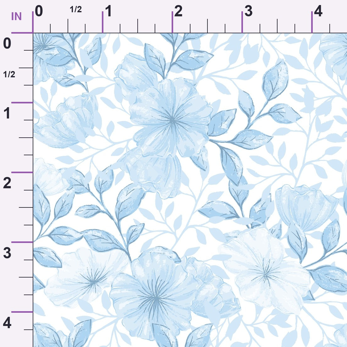Heirloom Blooms Pattern 58 Minky Fabric