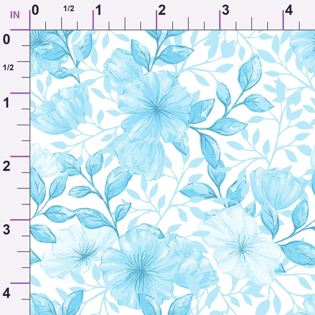 Heirloom Blooms Pattern 60 Minky Fabric