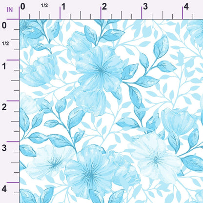 Heirloom Blooms Pattern 60 Minky Fabric