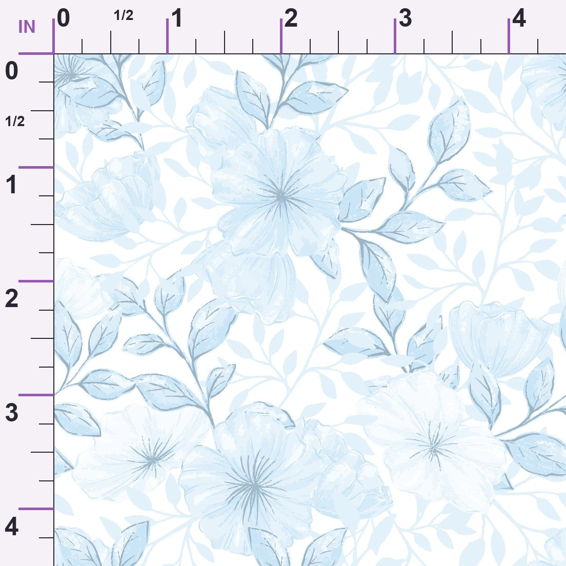 Heirloom Blooms Pattern 61 Minky Fabric