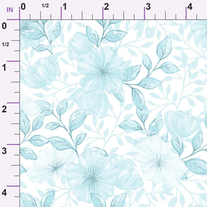 Heirloom Blooms Pattern 62 Minky Fabric