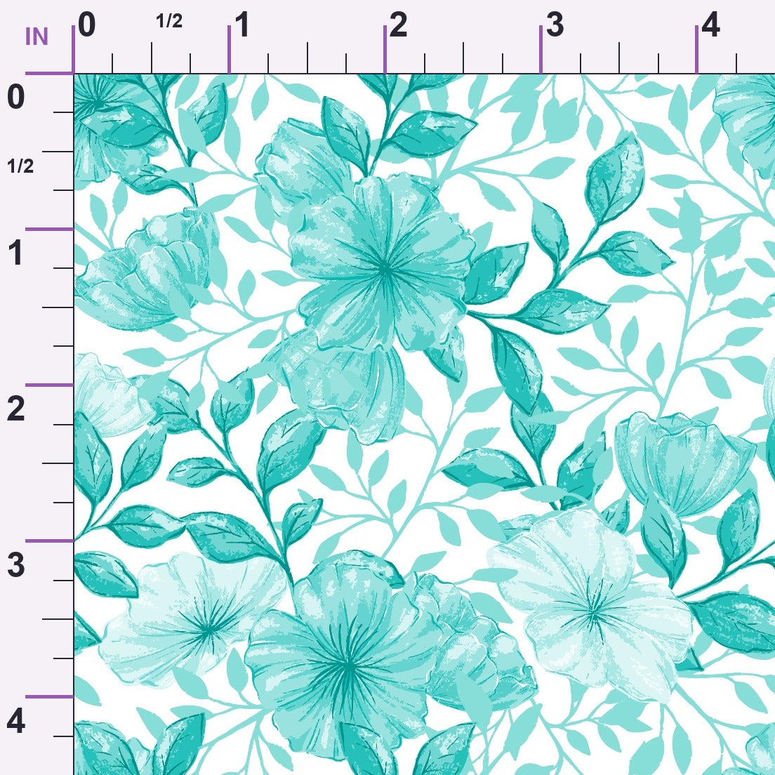 Heirloom Blooms Pattern 65 Minky Fabric