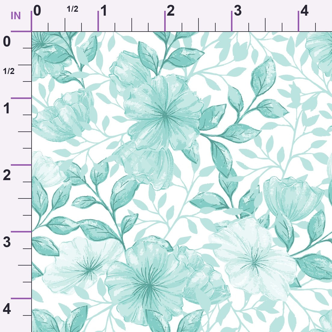 Heirloom Blooms Pattern 66 Minky Fabric