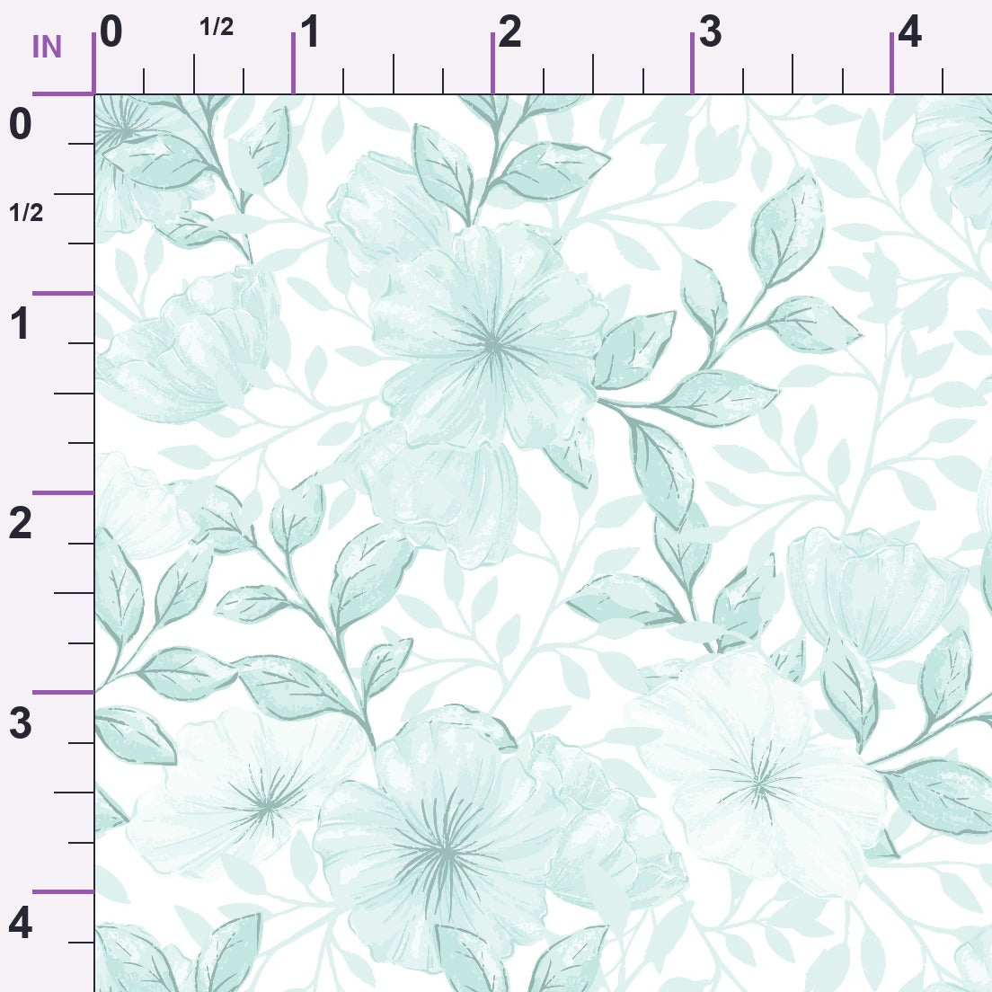 Heirloom Blooms Pattern 67 Minky Fabric