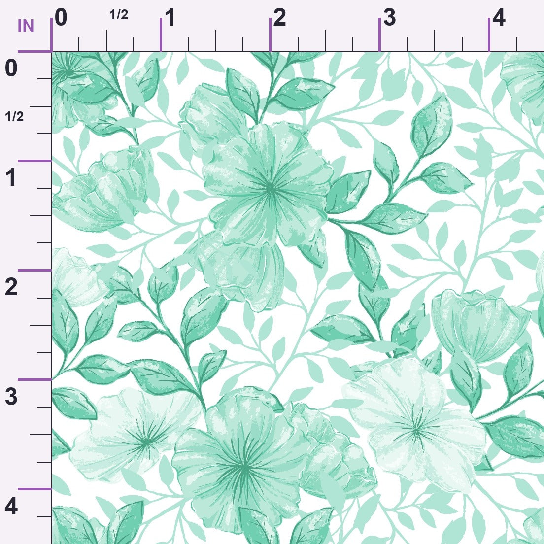 Heirloom Blooms Pattern 69 Minky Fabric