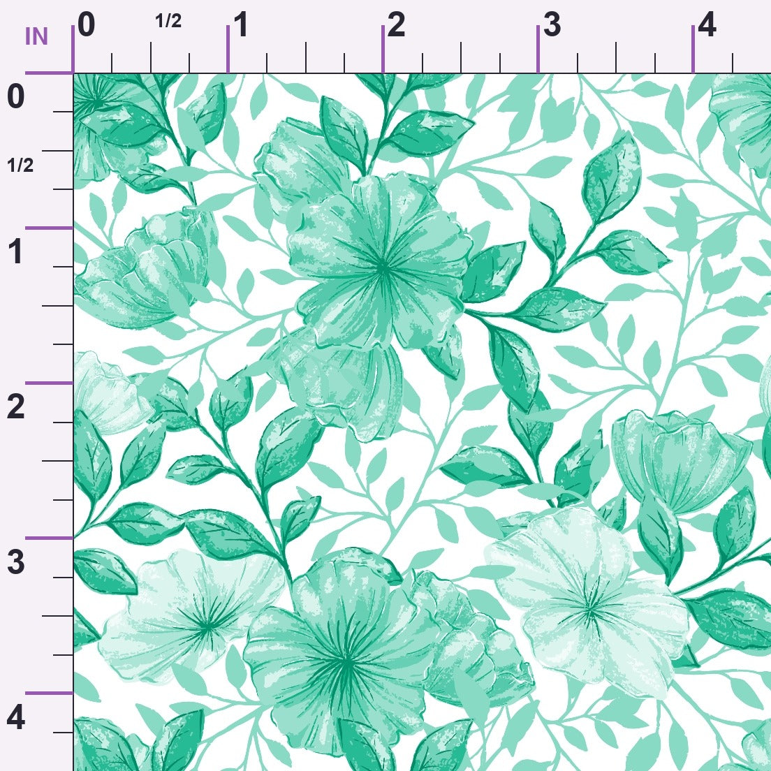 Heirloom Blooms Pattern 70 Minky Fabric