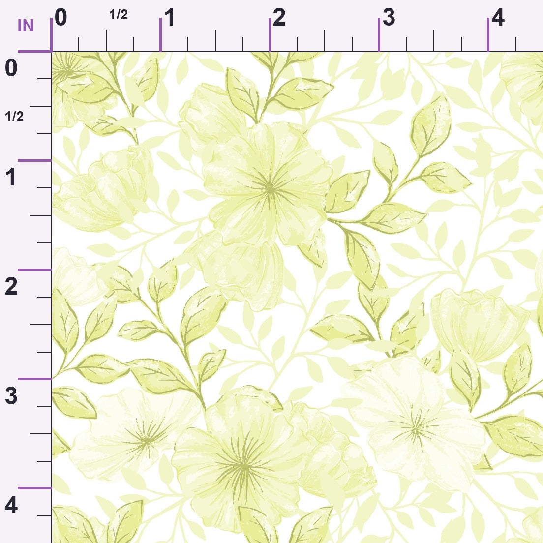 Heirloom Blooms Pattern 82 Minky Fabric