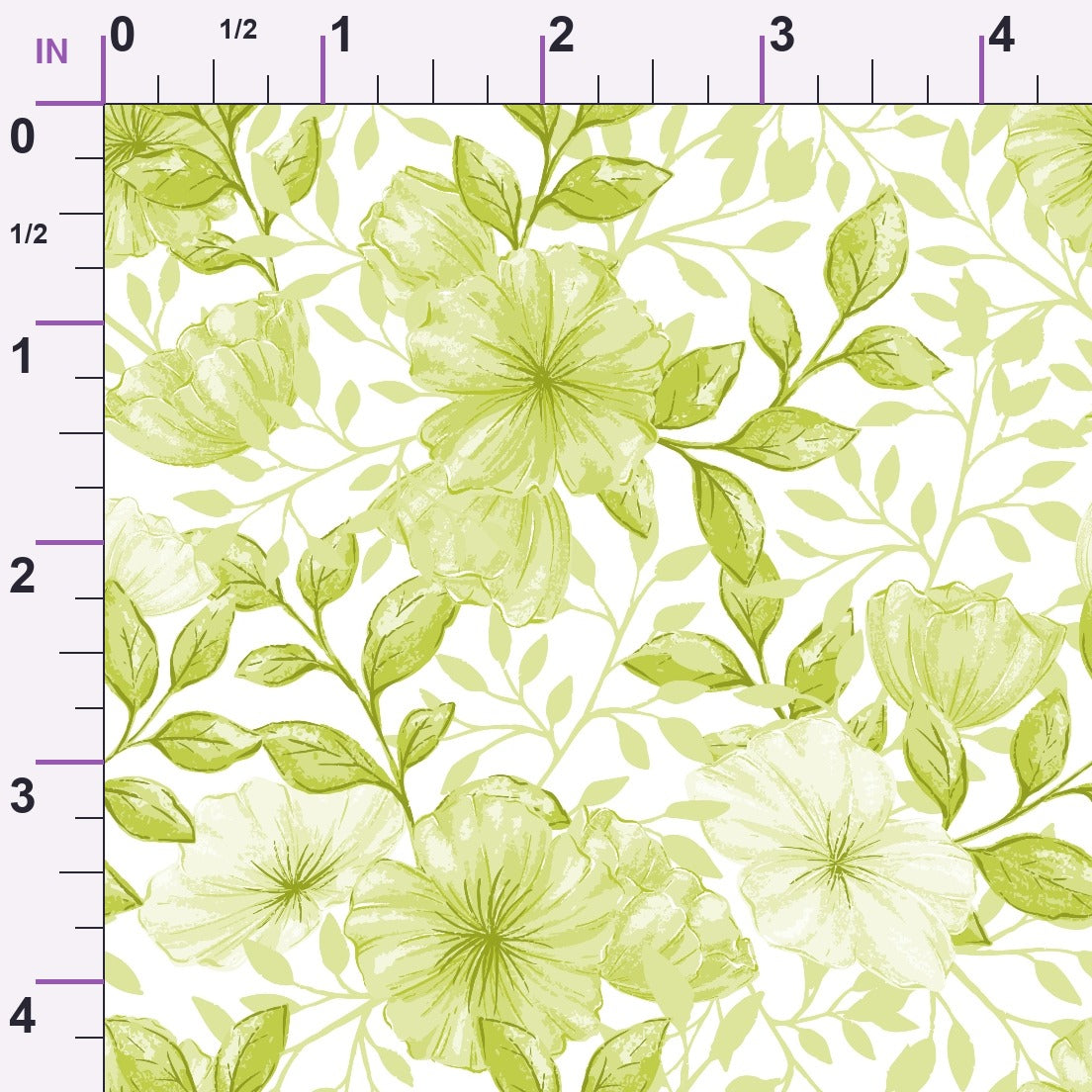 Heirloom Blooms Pattern 83 Minky Fabric