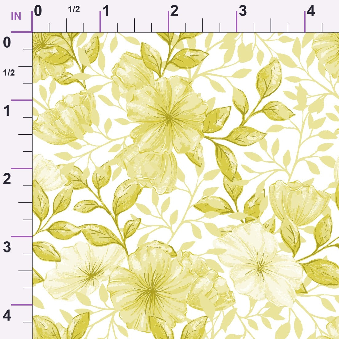 Heirloom Blooms Pattern 86 Minky Fabric