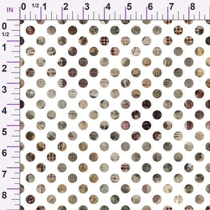 Heirloom Collage Pattern 21 Minky Fabric