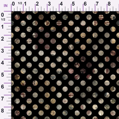 Heirloom Collage Pattern 23 Minky Fabric