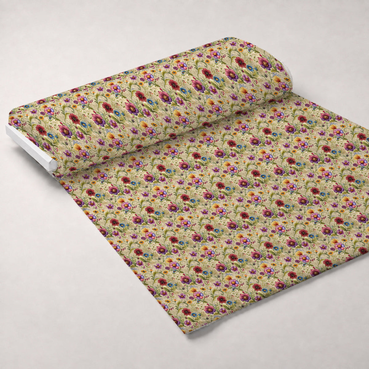 Heirloom Damask Blooms Pattern 1 Minky Fabric
