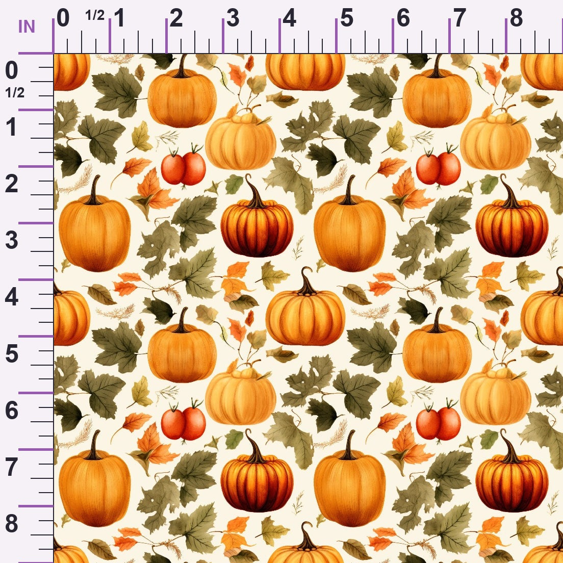 Heirloom Harvest Pattern 6 Minky Fabric