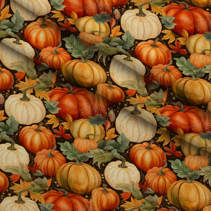 Heirloom Harvest Pattern 7 Minky Fabric