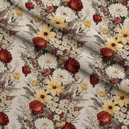 Heirloom Meadow Pattern 2 Minky Fabric