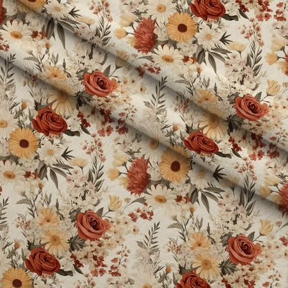 Heirloom Meadow Pattern 3 Minky Fabric