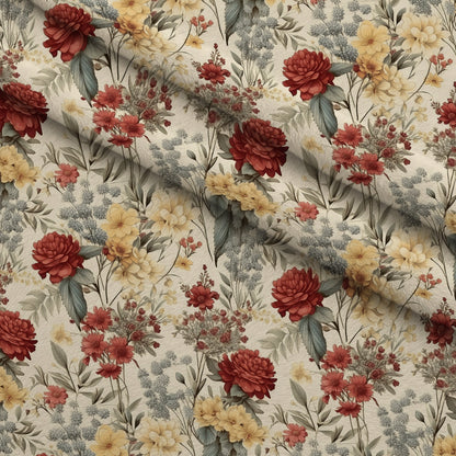 Heirloom Meadow Pattern 6 Minky Fabric