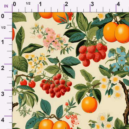 Heirloom Orchard Pattern 1 Minky Fabric